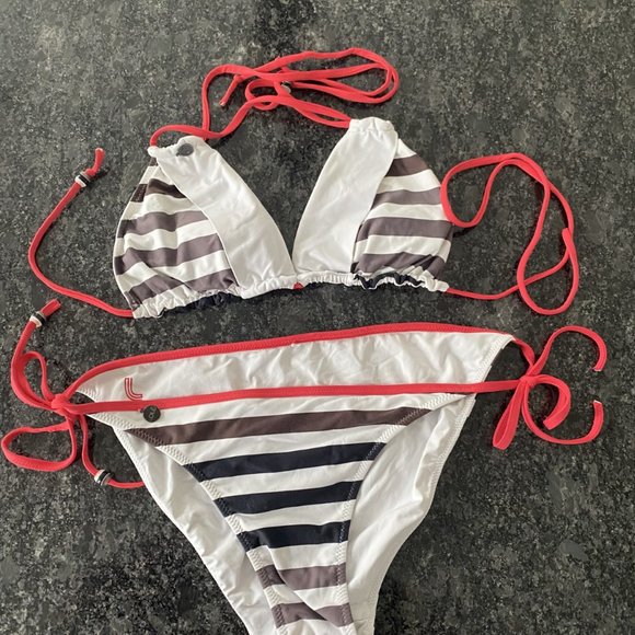 Lole Striped Bikini Reversable - Picture 4 of 12
